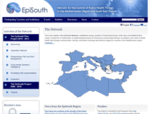 Tablet Screenshot of episouthnetwork.org